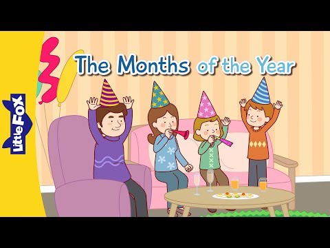 The Months of the Year | Months | Little Fox | Bedtime Stories