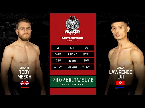 Eternal MMA 86 - Toby Meech VS Lawrence Lui - MMA Fight Video