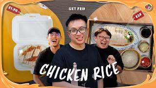 $1.90 Hawker vs $25 Gourmet Chicken Rice!! | Get Fed Specials Ep 2