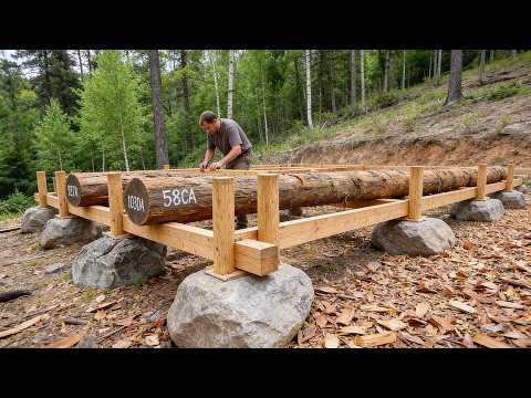 Building My Dream Wooden Village Deep in the Woods | Part 3