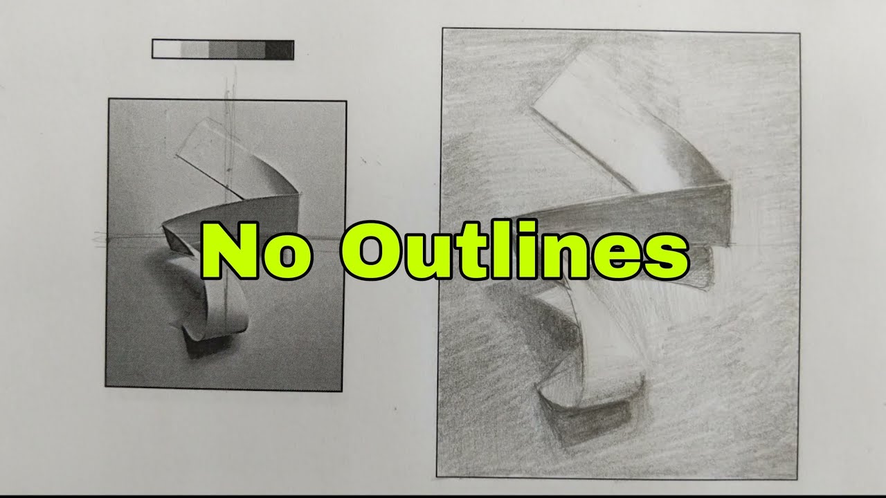 No Outlines, Value and Shading Practice Worksheet - theartproject (2021) chad brown