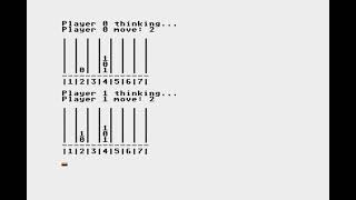 Connect4 - Console I/O version - Atari ST - 1.0 - 20211005