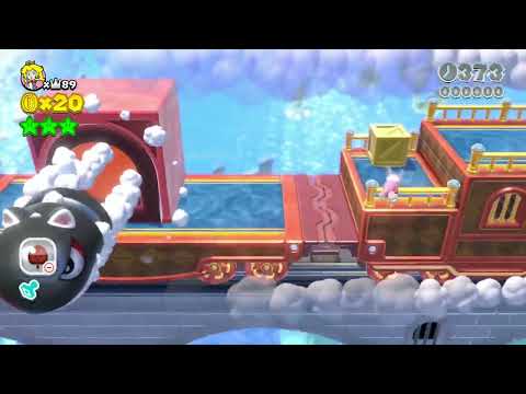 Super Mario 3D World 3-Train Speedrun - Time: 57 (WR)