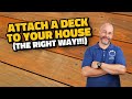 How to Attach a Deck to a House