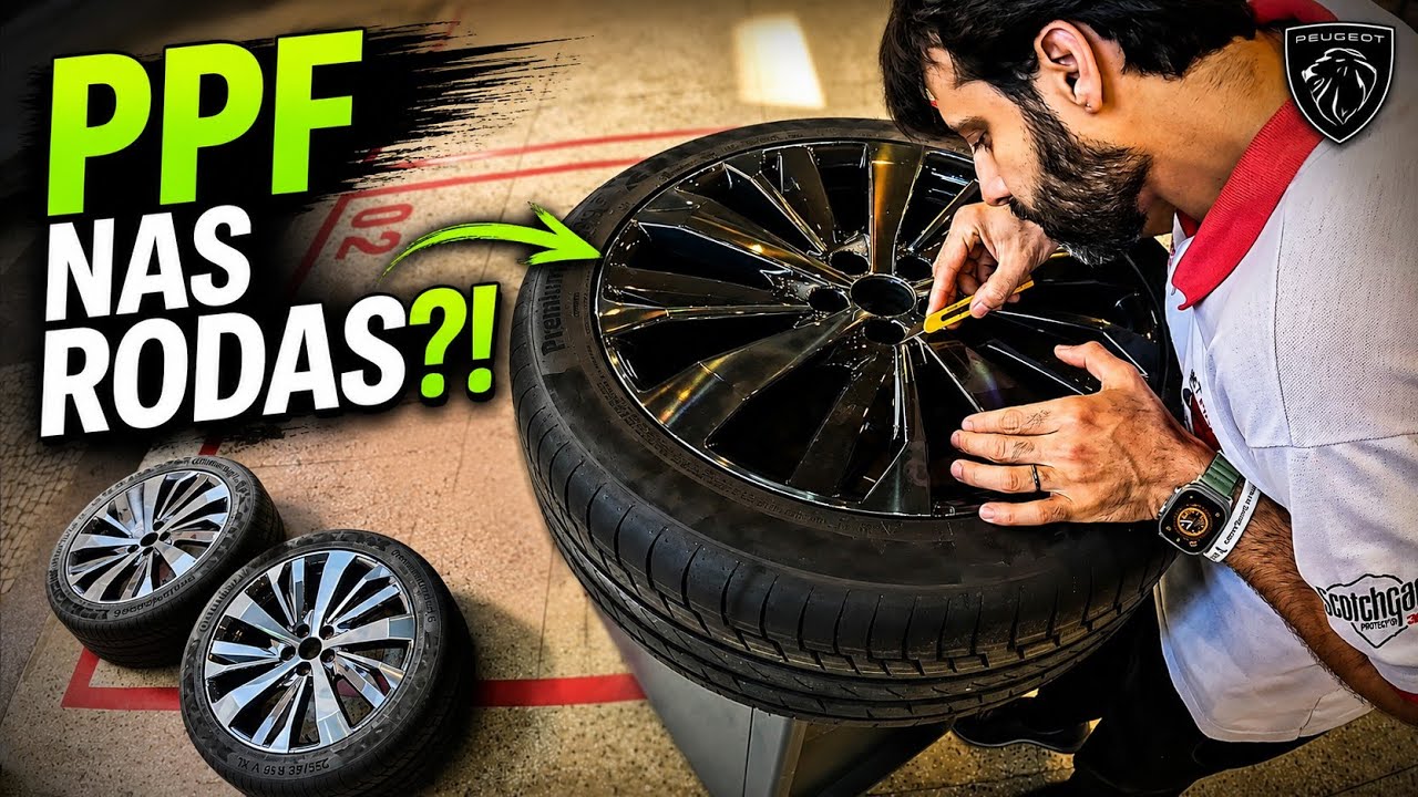Botei PPF nas RODAS New York do 5008!!