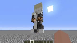 【Minecraft JE】世界最小3×3砂ドア　方角依存なし！
