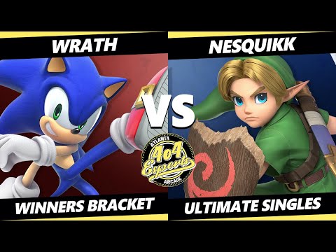 4o4 Smash Night 31 - Wrath (Sonic) Vs. Nesquikk (Young Link, Ness) SSBU Ultimate Tournament
