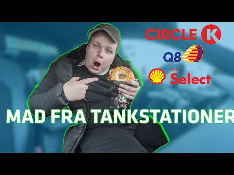 SPISER KUN MAD FRA TANKSTATIONER I EN HEL DAG!!