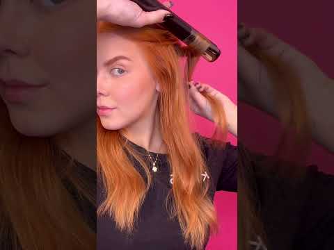 HOW TO: Curl your hair with a flat iron