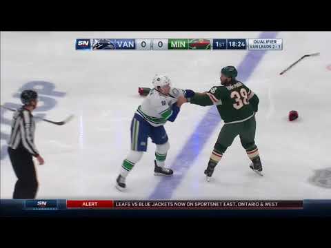 Ryan Hartman vs Jake Virtanen(Away Feed)