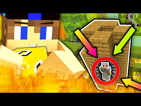 ABBIAMO CREATO UN TROLL DI LEGNO !! - CUBO LUCKYBLOCK | Minecraft ITA