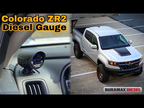 Best OBD2 Gauge on the Market -Banks iDash & ADP Pod Gauge in my Colorado Diesel ZR2