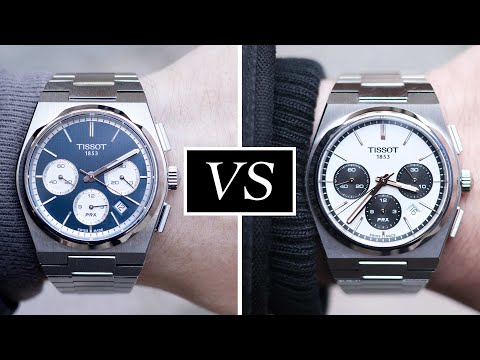 Tissot PRX Chrono Blue VS White - Who Wins?!