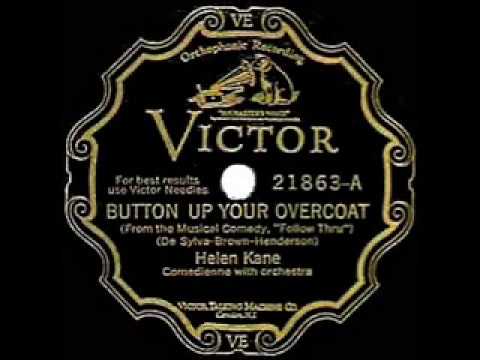 1929 HITS ARCHIVE: Button Up Your Overcoat - Helen Kane