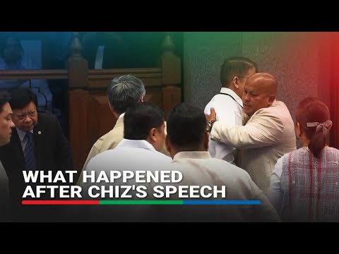 WATCH: What happened on plenary floor after Chiz's speech vs Romualdez | ABS-CBN News