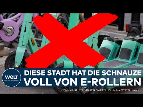 Video Thumbnail: GELSENKIRCHEN VERBIETET E-ROLLER: Stadt gewinnt Rechtsstreit gegen Verleiher von E-Scootern