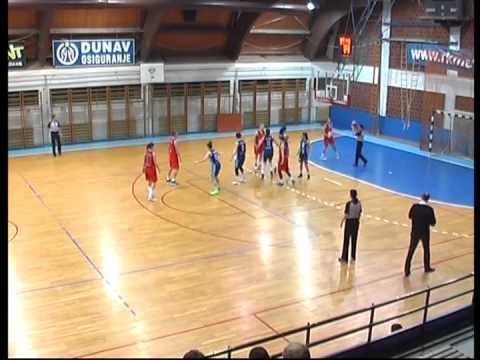 Šabac - Vrbas Medela 57:61 12. kolo Prve lige 2014-15