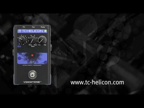 TC Helicon Voicetone H1 Harmony Pedal - Overview from Soundsliveshop