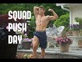 PUSH DAY WITH THE WHOLE SQUAD