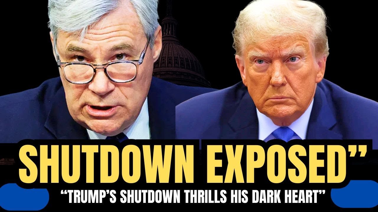Whitehouse Exposes Trump’s Cruel Agenda: “He’d Rather Shut Down America Than Help the Sick