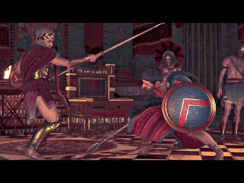 Assasin's Creed Odyssey - Meeting Archidamos The King of Sparta