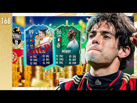 WHAT IS MY LUCK!!? SELLING 99 TOTS RONALDO! - FIFA 20 KAKA ROAD TO GLORY #168