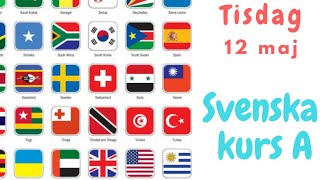 SFI kurs A - Tisdag 12 maj