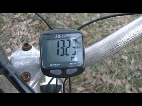 Обзор велокомпьютера ASSIZE AS-827. Установка и настройка велокомпьютера AS-827 на велосипеде.