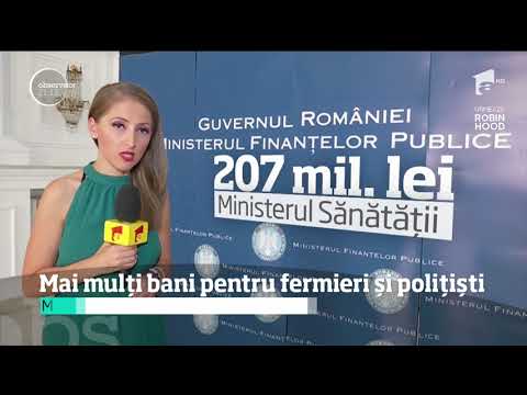 Mai mulţi bani pentru fermieri şi poliţişti