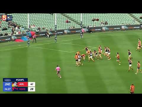 SANFL Prelim Final Snapshot - Adelaide's Matt Wright snaps in traffic