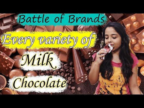 I tried Every Variety of MILK CHOCOLATE 🍫| Dairy milk , Galaxy , Hershey , Amul , Nestle
