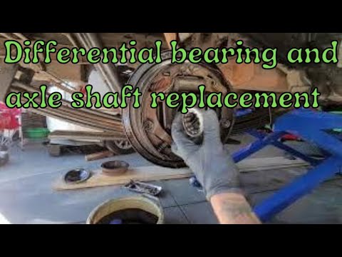 Chevy S10/GMC Sonoma Differential Bearing and axle shaft replacement