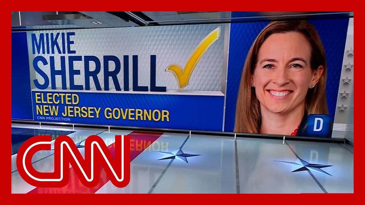 Democrat Mikie Sherrill elected New Jersey governor, CNN projects
