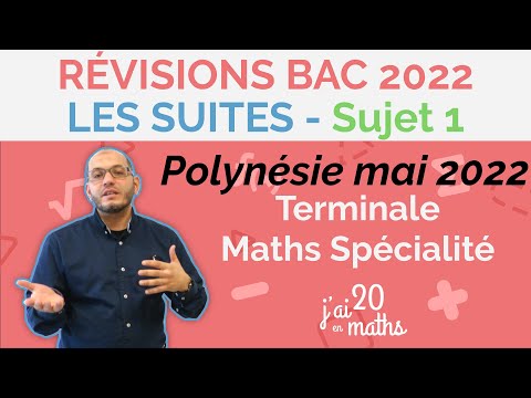 2022 Baccalaureate Revision - French Polynesia May 2022 - Topic 1 - Sequences - Final Year Mathem...
