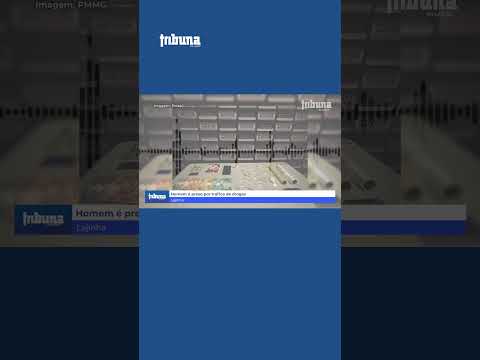 Homem é preso por tráfico de drogas em Lajinha