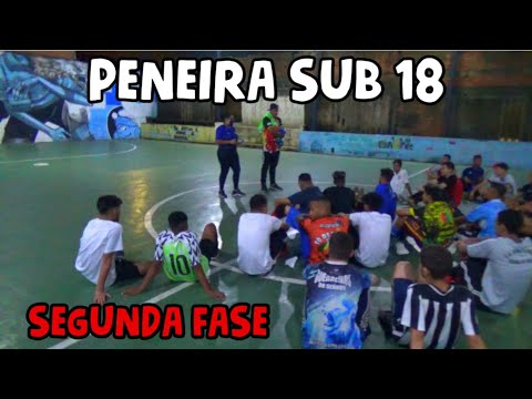 PENEIRA R.FOOTZ SUB 18 - SEGUNDA FASE