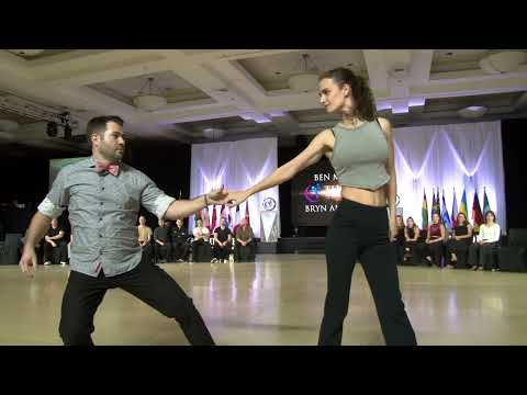 Improv West Coast Swing - Ben Morris & Bryn Anderson - The Open Swing Dance Championship 2023