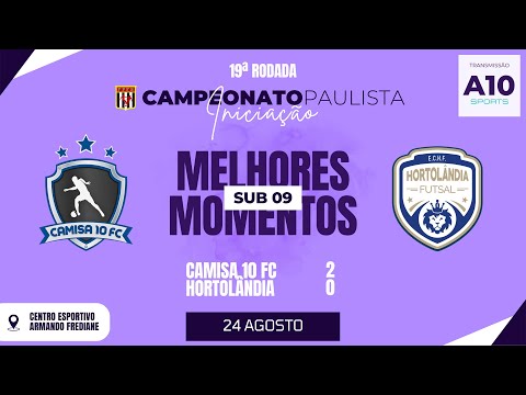 CAMISA 10 FC 2 x 0 HORTOLÂNDIA - CAMPEONATO PAULISTA - SUB 09 | MELHORES MOMENTOS