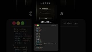 How to Create a Glassmorphism Login Form using HTML & CSS