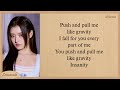 FIFTY FIFTY Gravity Easy Lyrics