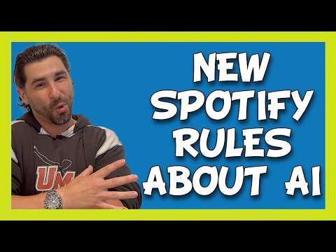 Spotify's NEW Rules Regarding AI Music
