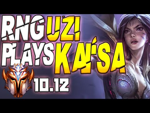 RNG Uzi Plays Kai'Sa vs Kalista ADC - 10.12