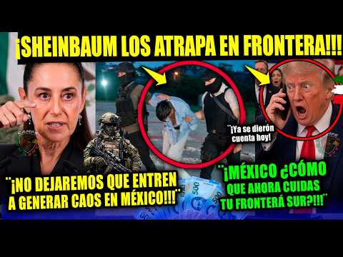 SÁBADAZO! Sheinbaum ¡LOS ATRAPÓ EN FRONTERÁ! Trump Pensó que México ¡No se defendería Campechaneando