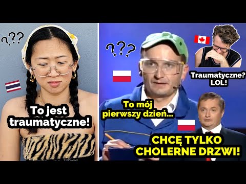 Foreign Couple Discover Polish Comedy Group KMN - Buying Doors