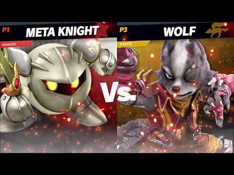 DarkP0tat0 (Wolf) vs Smooth (Meta Knight) 4 - Smash Ultimate 9.0.2