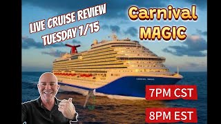 CARNIVAL MAGIC LIVE REVIEW, LIKES, LOVED, and MEH