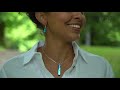 Light Blue Necklace And Earring Set