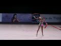 Uliyana TROFIMOVA UZB Ribbon 2010 Thiais EF