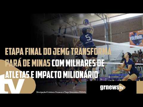 Etapa final do JEMG transforma Pará de Minas com milhares de atletas e impacto milionário