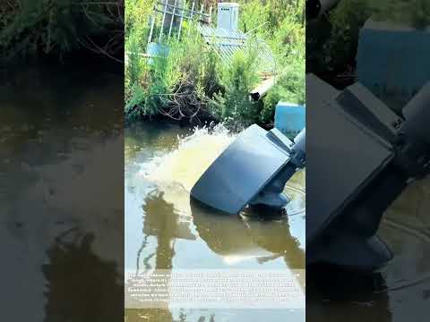 Giant Propeller Savior: How This Simple Trick Oxygenates Stagnant Water!